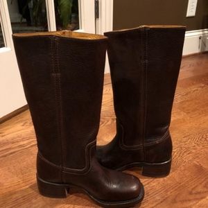 Frye Campus boots 7 medium brown